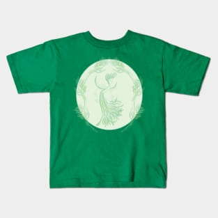 Succulent Sprite - mermaid tail Kids T-Shirt